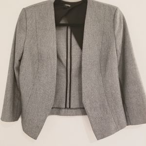 Express gray blazer